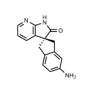 Spiro[2H-indene-2,3'-[3H]pyrrolo[2,3-b]pyridin]-2'(1'H)-one, 5-amino-1,3-dihydro-, (2S)-|CS-0720591