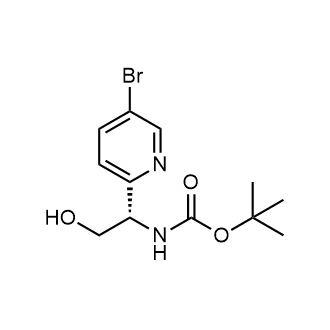 (S)-tert-Butyl (1-(5-bromopyridin-2-yl)-2-hydroxyethyl)carbamate|CS-0720815