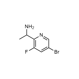 1-(5-Bromo-3-fluoro-2-pyridyl)ethylamine|CS-0720818