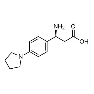(S)-3-amino-3-(4-(pyrrolidin-1-yl)phenyl)propanoic acid|CS-0720881