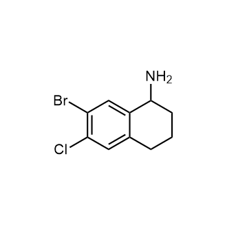 7-Bromo-6-chloro-1,2,3,4-tetrahydronaphthalen-1-amine|CS-0720964