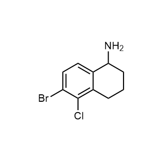 6-Bromo-5-chloro-1,2,3,4-tetrahydronaphthalen-1-amine|CS-0720965