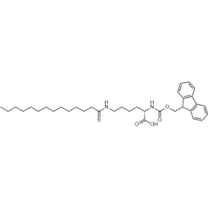 N2-[(9h-fluoren-9-ylmethoxy)carbonyl]-n6-(1-thioxotetradecyl)-l-lysine|CS-0720988