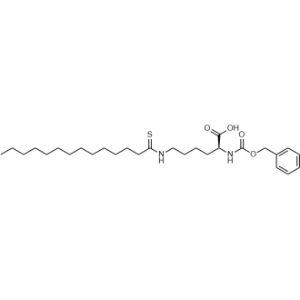 N2-[(phenylmethoxy)carbonyl]-n6-(1-thioxotetradecyl)-l-lysine|CS-0720989