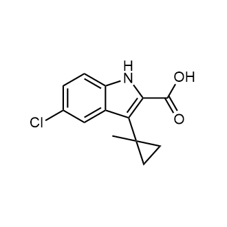 5-Chloro-3-(1-methylcyclopropyl)-1H-indole-2-carboxylic acid|CS-0721084