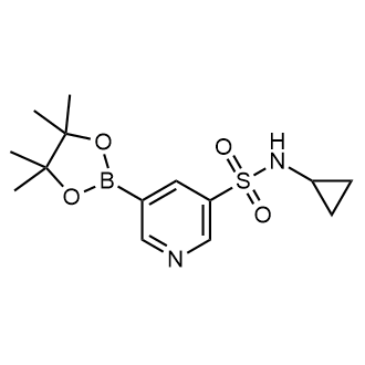 N-Cyclopropyl-5-(4,4,5,5-tetramethyl-1,3,2-dioxaborolan-2-yl)pyridine-3-sulfonamide|CS-0721105