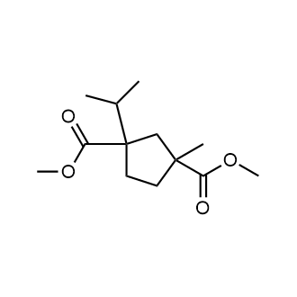 Dimethyl 1-isopropyl-3-methylcyclopentane-1,3-dicarboxylate|CS-0721150