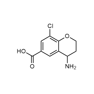 4-Amino-8-chloro-3,4-dihydro-2H-1-benzopyran-6-carboxylic acid|CS-0721268