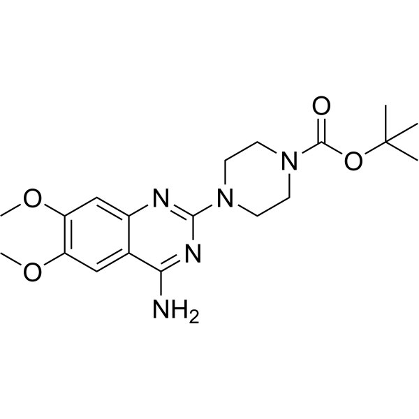 tert-Butyl 4-(4-amino-6,7-dimethoxyquinazolin-2-yl)piperazine-1-carboxylate|CS-0721362