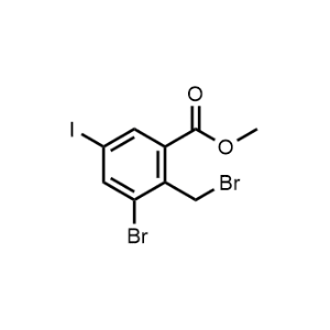 Methyl 3-bromo-2-(bromomethyl)-5-iodobenzoate|CS-0721470