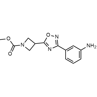 Methyl 3-(3-(3-aminophenyl)-1,2,4-oxadiazol-5-yl)azetidine-1-carboxylate|CS-0721481