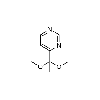 4-(1,1-Dimethoxyethyl)pyrimidine|CS-0721505