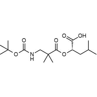 (S)-2-((3-((tert-Butoxycarbonyl)amino)-2,2-dimethylpropanoyl)oxy)-4-methylpentanoic acid|CS-0721655