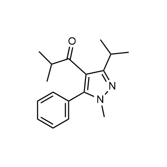 1-(3-Isopropyl-1-methyl-5-phenyl-1H-pyrazol-4-yl)-2-methylpropan-1-one|CS-0721680