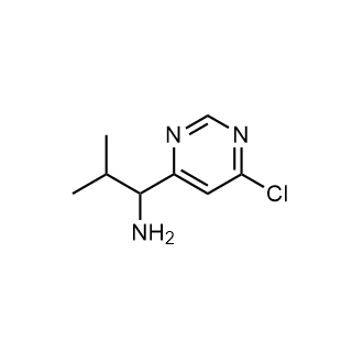1-(6-Chloropyrimidin-4-yl)-2-methylpropan-1-amine|CS-0721683