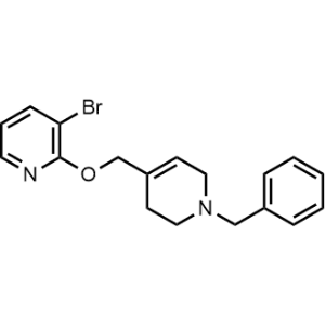 Pyridine, 3-bromo-2-[[1,2,3,6-tetrahydro-1-(phenylmethyl)-4-pyridinyl]methoxy]-|CS-0721746