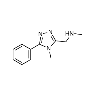 N-Methyl-1-(4-methyl-5-phenyl-4H-1,2,4-triazol-3-yl)methanamine|CS-0722040