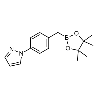 1-(4-((4,4,5,5-Tetramethyl-1,3,2-dioxaborolan-2-yl)methyl)phenyl)-1H-pyrazole|CS-0722344
