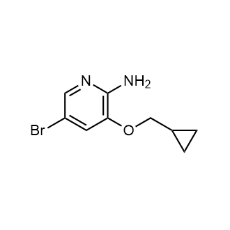 5-Bromo-3-(cyclopropylmethoxy)pyridin-2-amine|CS-0722515
