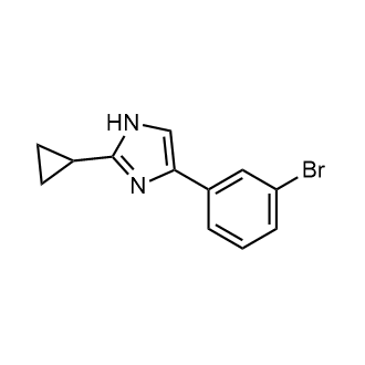 4-(3-Bromophenyl)-2-cyclopropyl-1H-imidazole|CS-0722556