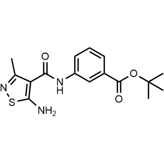 tert-Butyl 3-(5-amino-3-methylisothiazole-4-carboxamido)benzoate|CS-0722685