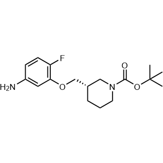 (S)-tert-Butyl 3-((5-amino-2-fluorophenoxy)methyl)piperidine-1-carboxylate|CS-0722694