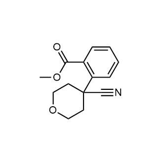 Methyl 2-(4-cyanotetrahydro-2H-pyran-4-yl)benzoate|CS-0722740