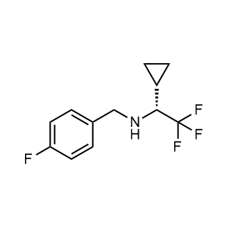 (R)-1-Cyclopropyl-2,2,2-trifluoro-N-(4-fluorobenzyl)ethanamine|CS-0722778