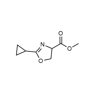 Methyl 2-cyclopropyl-4,5-dihydrooxazole-4-carboxylate|CS-0722846