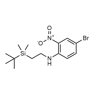 4-bromo-N-(2-(tert-butyldimethylsilyl)ethyl)-2-nitroaniline|CS-0723117