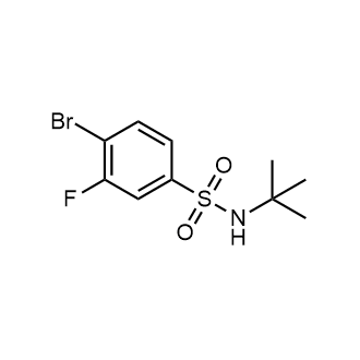 4-Bromo-N-(tert-butyl)-3-fluorobenzenesulfonamide|CS-0723171