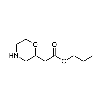 Propyl 2-(morpholin-2-yl)acetate|CS-0723266