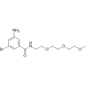 3-Amino-5-bromo-n-(2-(2-(2-methoxyethoxy)ethoxy)ethyl)benzamide|CS-0723271