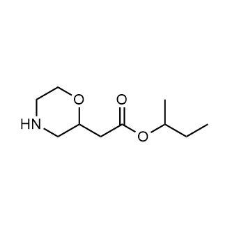 sec-Butyl 2-(morpholin-2-yl)acetate|CS-0723289