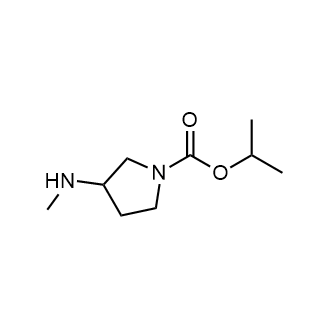 Isopropyl 3-(methylamino)pyrrolidine-1-carboxylate|CS-0723544