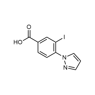3-Iodo-4-(1h-pyrazol-1-yl)benzoic acid|CS-0723552