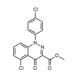 Methyl 5-chloro-1-(4-chlorophenyl)-4-oxo-1,4-dihydrocinnoline-3-carboxylate|CS-0723571