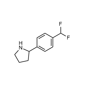 2-(4-(Difluoromethyl)phenyl)pyrrolidine|CS-0723638