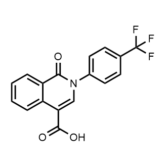 1-Oxo-2-(4-(trifluoromethyl)phenyl)-1,2-dihydroisoquinoline-4-carboxylic acid|CS-0723731