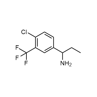 1-(4-Chloro-3-(trifluoromethyl)phenyl)propan-1-amine|CS-0724488