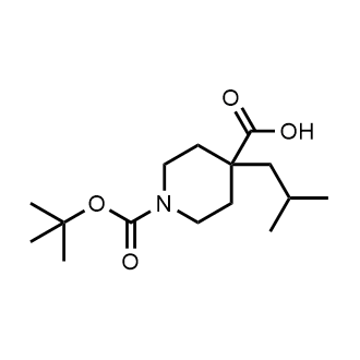 1-(tert-Butoxycarbonyl)-4-isobutylpiperidine-4-carboxylic acid|CS-0724614