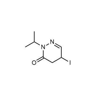 5-Iodo-2-isopropyl-4,5-dihydropyridazin-3(2H)-one|CS-0724839