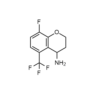 8-Fluoro-3,4-dihydro-5-(trifluoromethyl)-2H-1-benzopyran-4-amine|CS-0724912