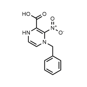 2-Pyrazinecarboxylic acid, 1,4-dihydro-3-nitro-4-(phenylmethyl)-|CS-0725274