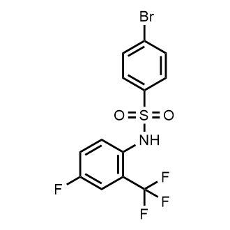 4-Bromo-N-[4-fluoro-2-(trifluoromethyl)phenyl]-Benzenesulfonamide|CS-0725807