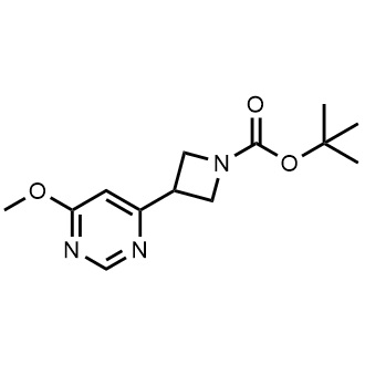 tert-Butyl 3-(6-methoxypyrimidin-4-yl)azetidine-1-carboxylate|CS-0725860