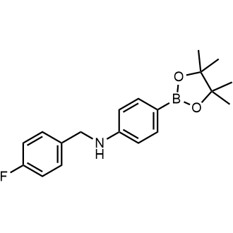 N-(4-Fluorobenzyl)-4-(4,4,5,5-tetramethyl-1,3,2-dioxaborolan-2-yl)aniline|CS-0725947
