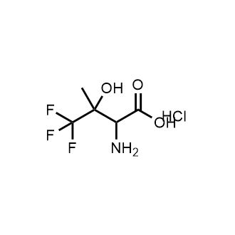 2-Amino-4,4,4-trifluoro-3-hydroxy-3-methylbutanoic acid hydrochloride|CS-0726149