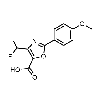 4-(Difluoromethyl)-2-(4-methoxyphenyl)-1,3-oxazole-5-carboxylic acid|CS-0726308