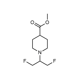 Methyl 1-(1,3-difluoropropan-2-yl)piperidine-4-carboxylate|CS-0726557